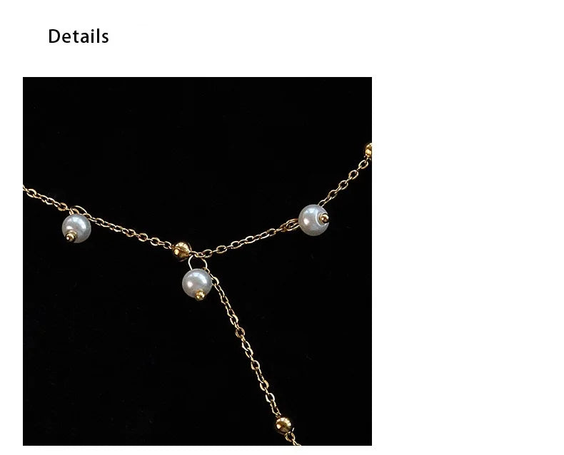 Pearl Luxe Droplet Necklace