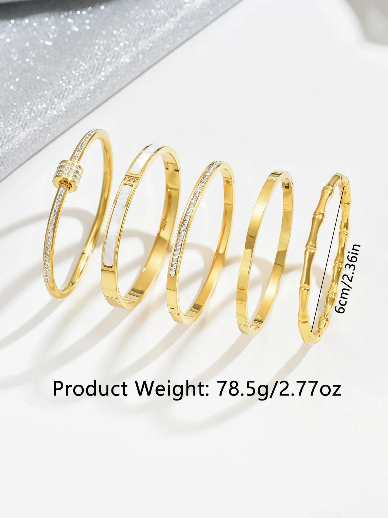 Luxe Harmony Bangle Set