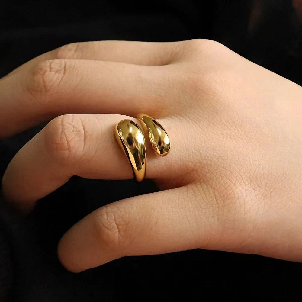 Aurora Drop™ 18K Gold Ring