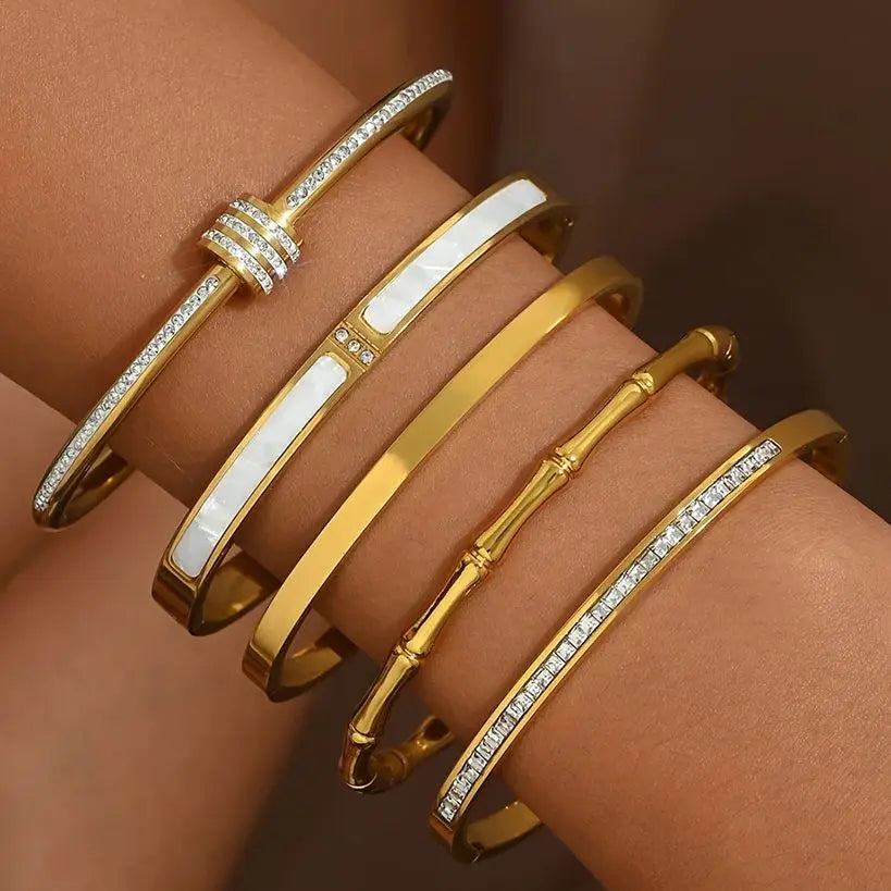 Luxe Harmony Bangle Set