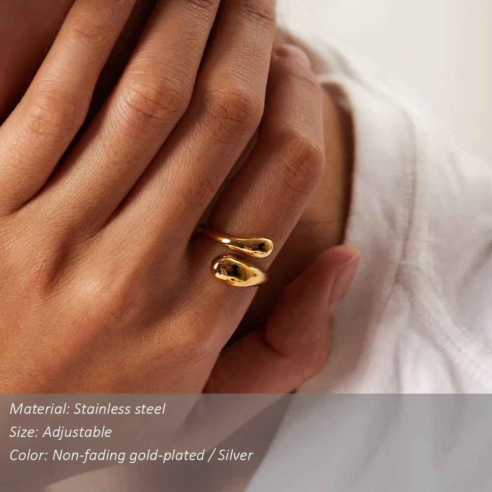 Aurora Drop™ 18K Gold Ring