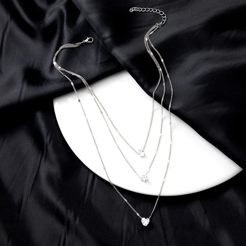 Celestia Glow™ Layered Necklace Set