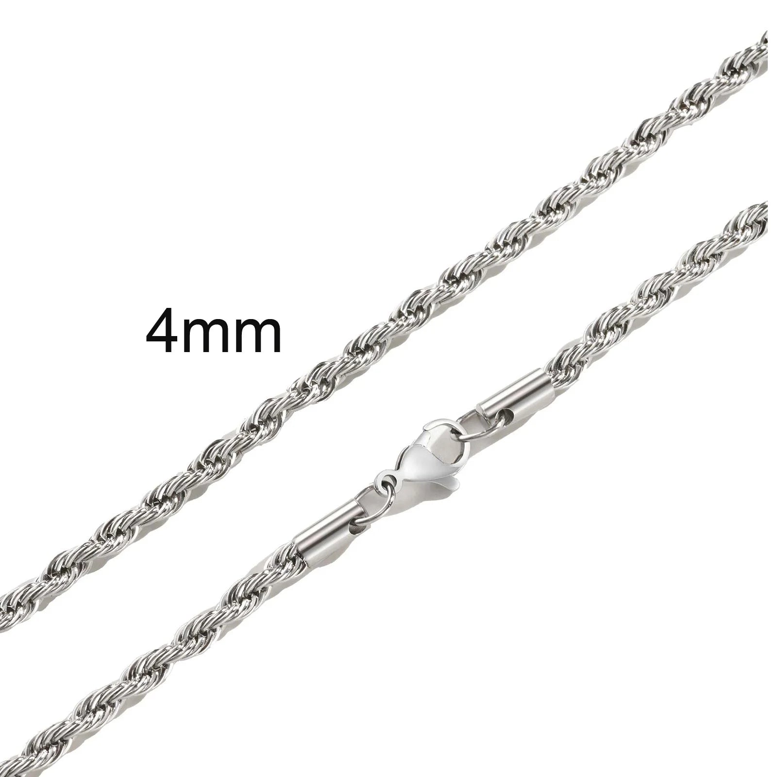 Ropes Long Necklace for Men Women - Titan Rope Chain™ – Waterproof & Fade-Resistant