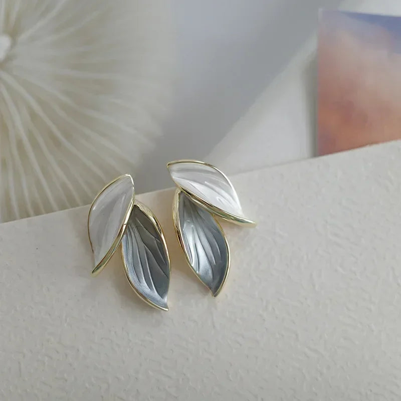 LeafAura Elegant Earrings