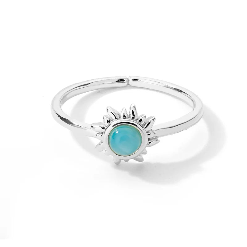 SunAura™ Radiant Stone Ring