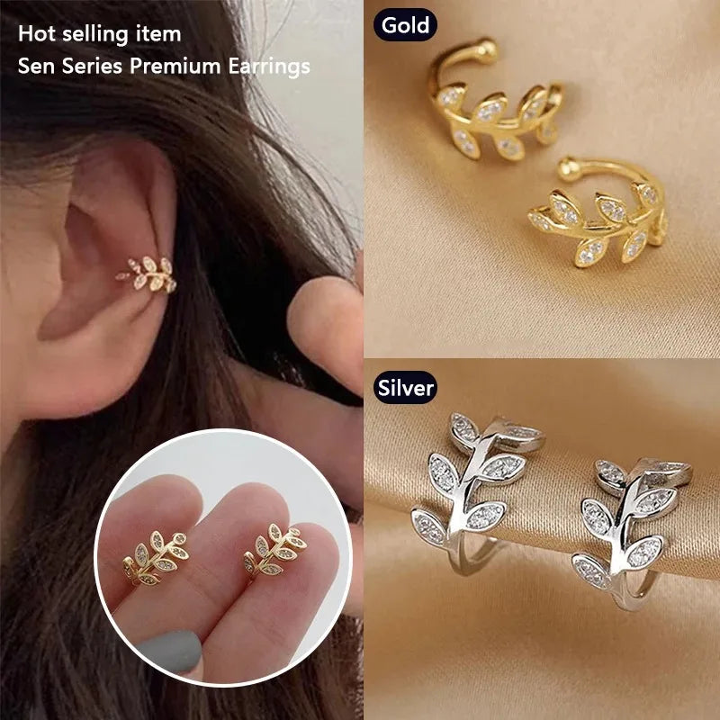 Luxe Leaf Ear Cuff