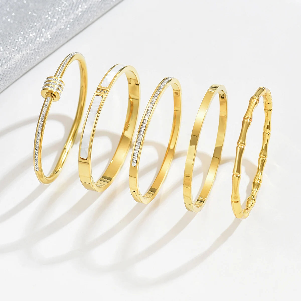 Luxe Harmony Bangle Set