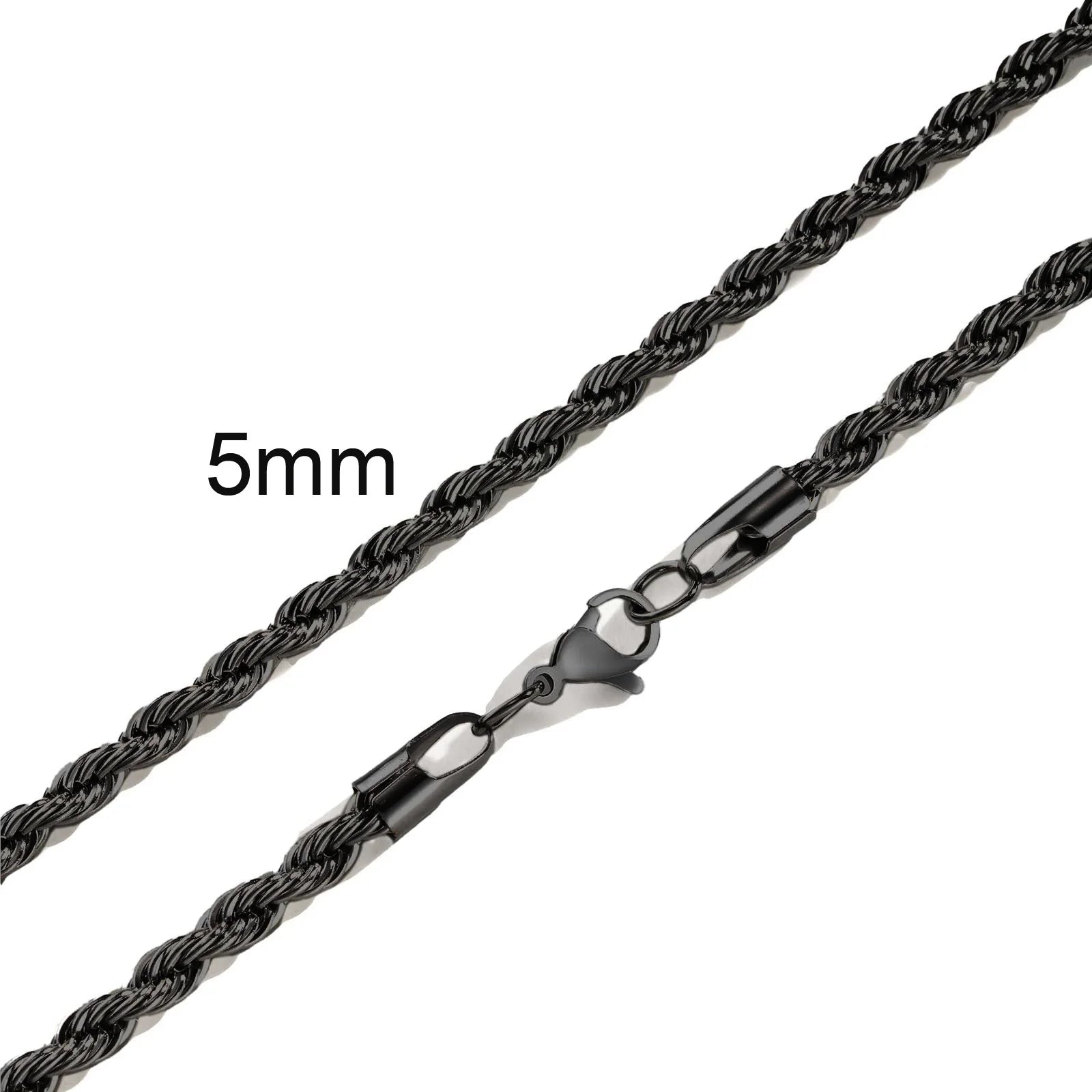 Ropes Long Necklace for Men Women - Titan Rope Chain™ – Waterproof & Fade-Resistant