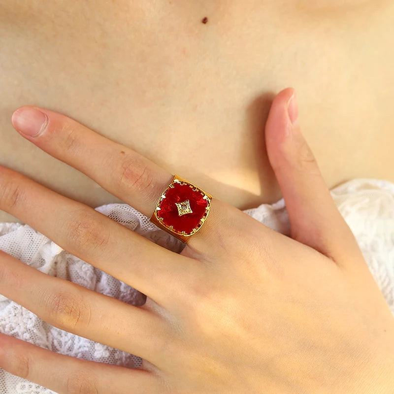 Regal Rouge Emblem Ring