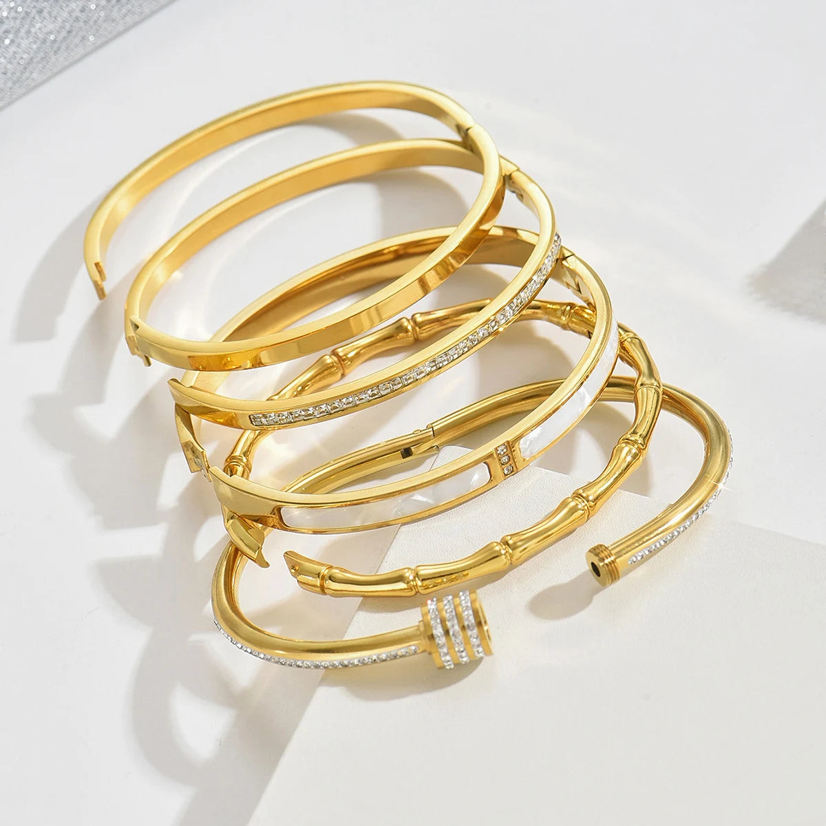 Luxe Harmony Bangle Set