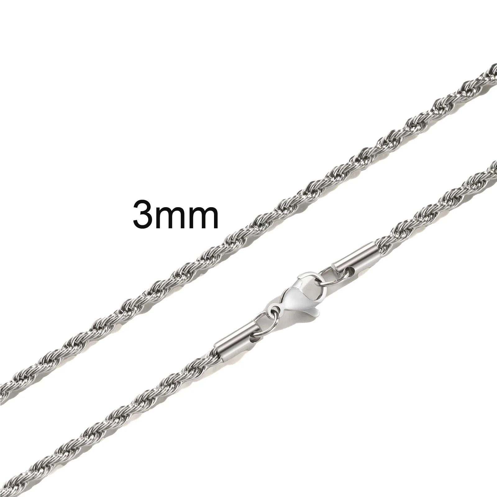 Ropes Long Necklace for Men Women - Titan Rope Chain™ – Waterproof & Fade-Resistant