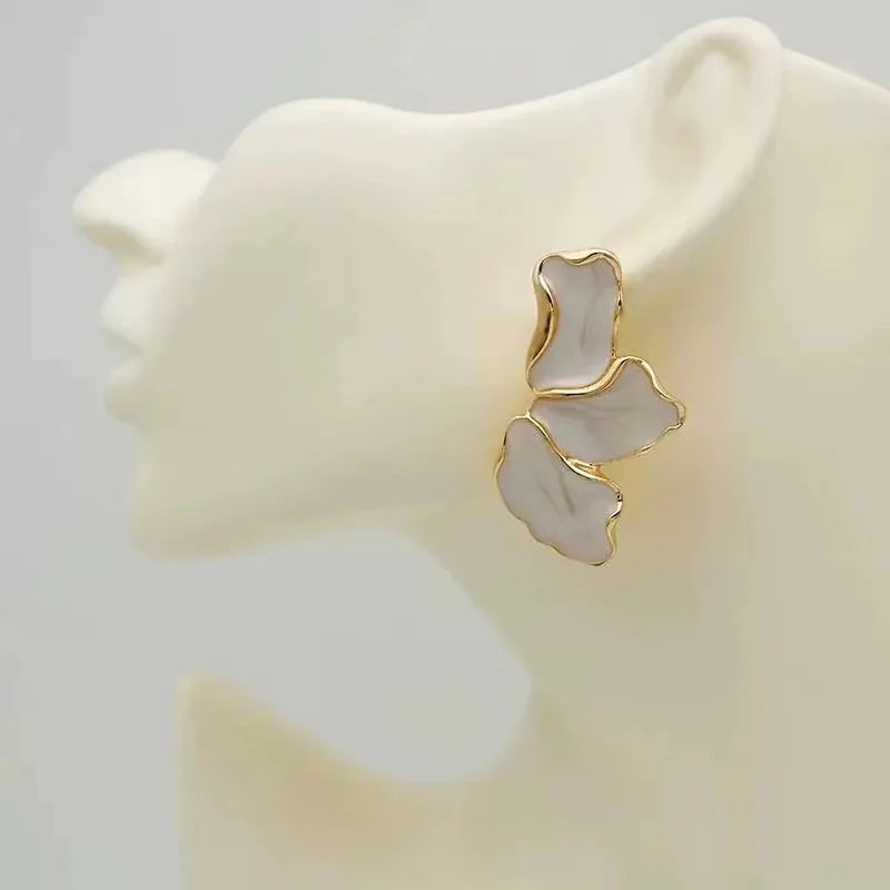 Ocean Breeze Starfish Shell Earrings